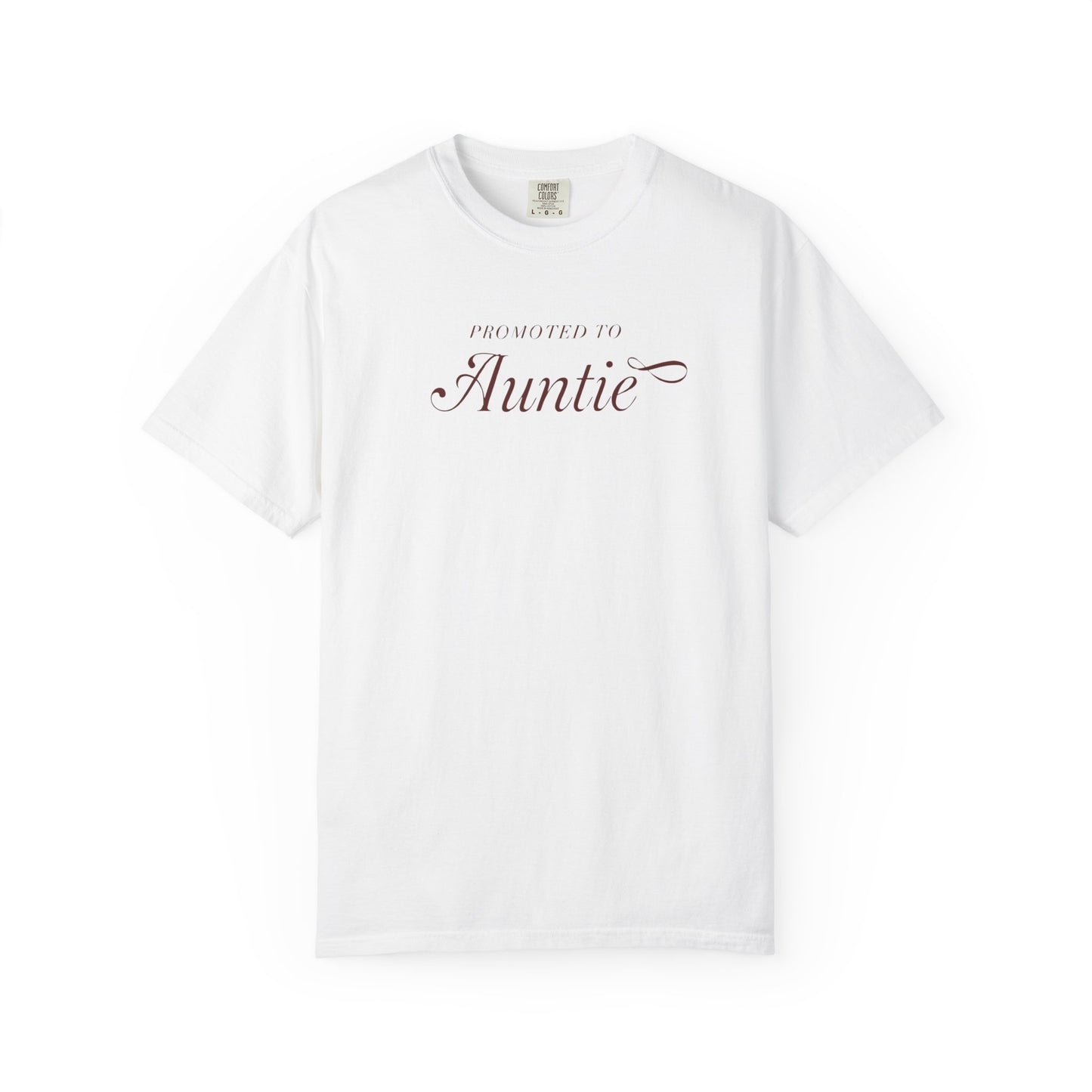 Auntie Appreciation Garment-Dyed T-shirt, Gift for Aunt