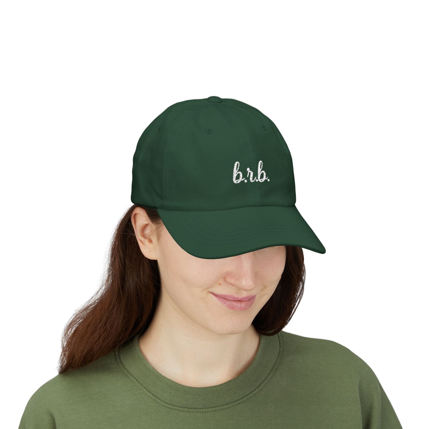 Camo Dad Cap - BRB Embroidered Hat for Outdoor Adventures, Father's Day Gift
