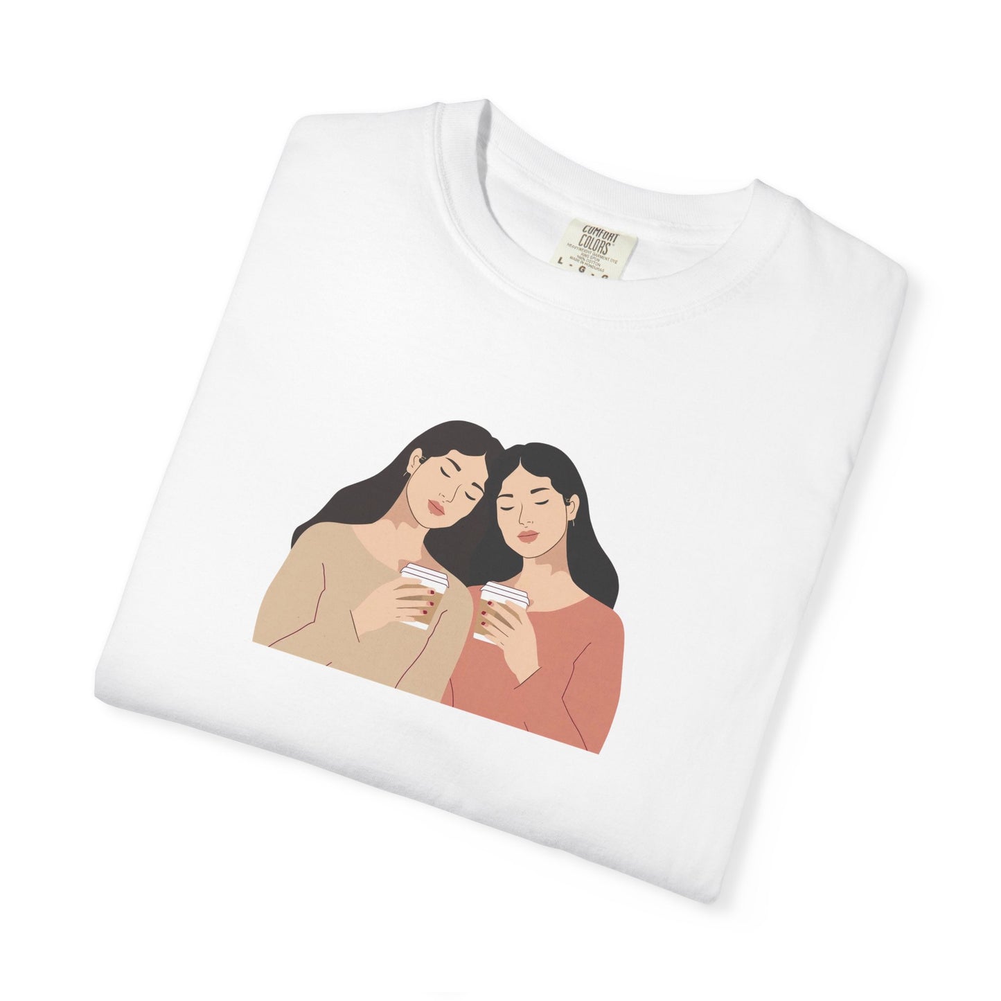 Sisterhood Graphic Tee, Cute Friendship Gift