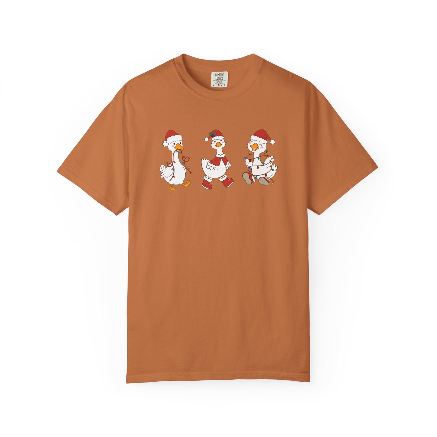 Christmas Ducks Unisex T-Shirt, Holiday Tee