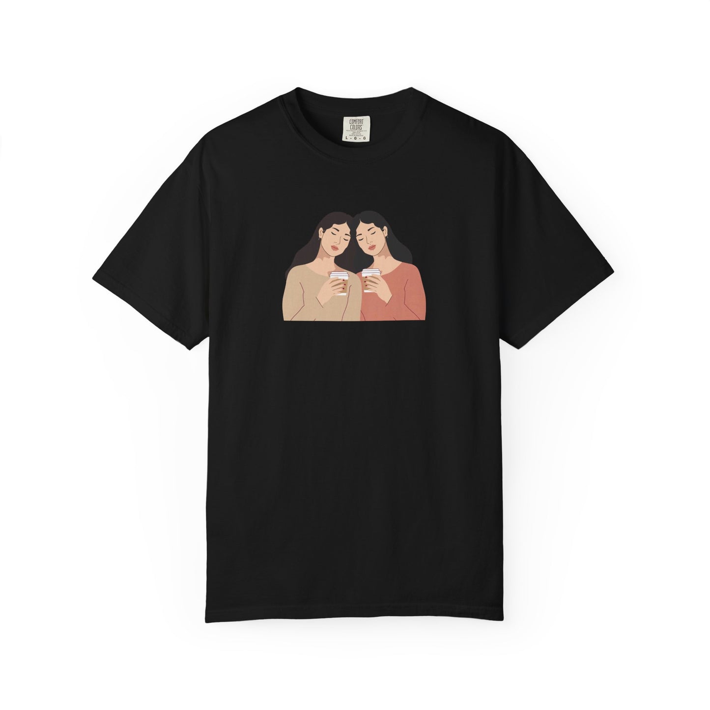 Sisterhood Graphic Tee, Cute Friendship Gift