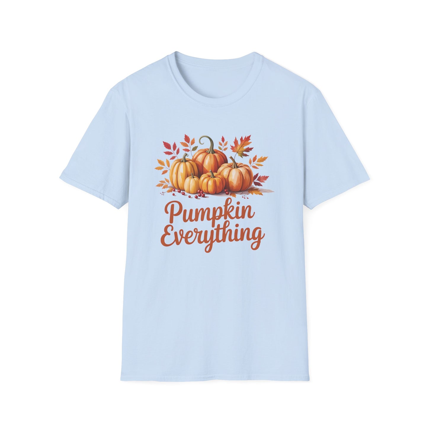 Autumn Pumpkin Everything T-Shirt | Cozy Graphic Tee for Fall