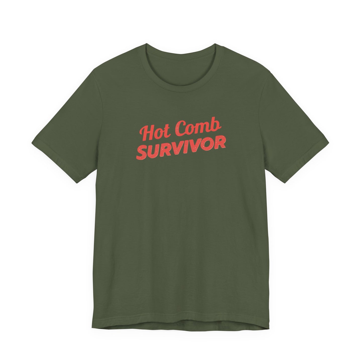 Hot Comb Survivor Tee, Hair Care Humor Gift