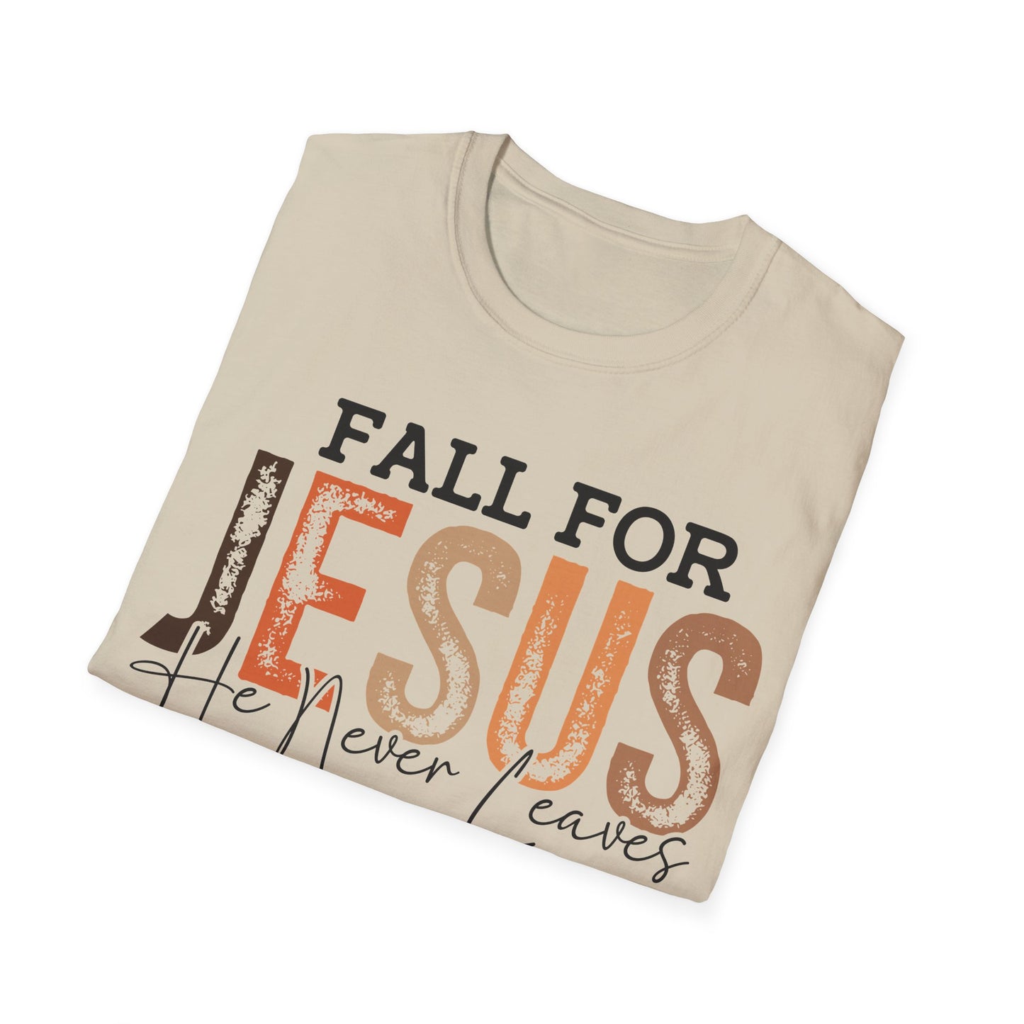 Fall for Jesus Unisex Softstyle T-Shirt