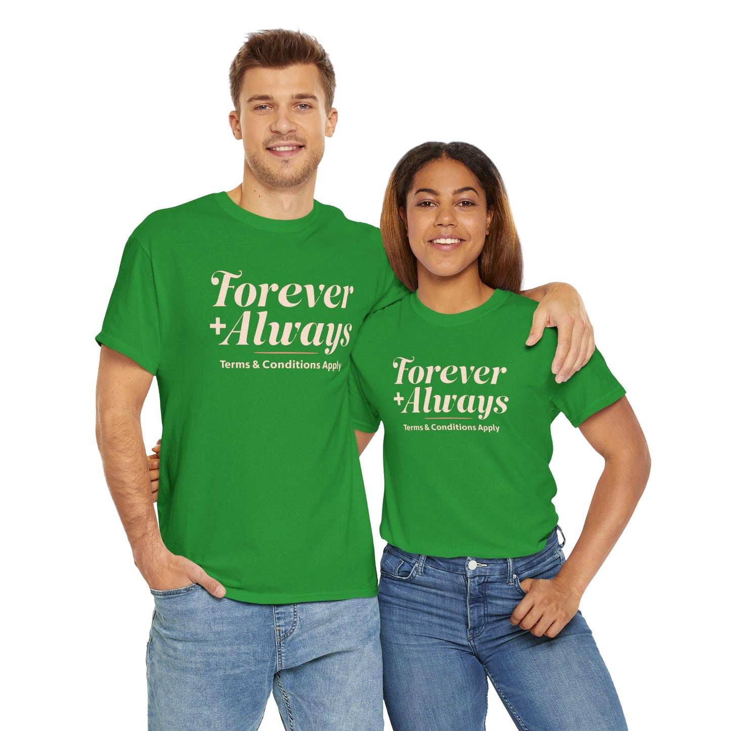 Forever & Always Couple Cotton Tee,