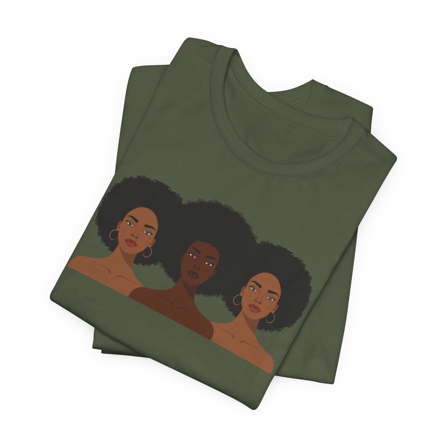 Empowering Sisterhood Tee- Black Girl Magic Shirt