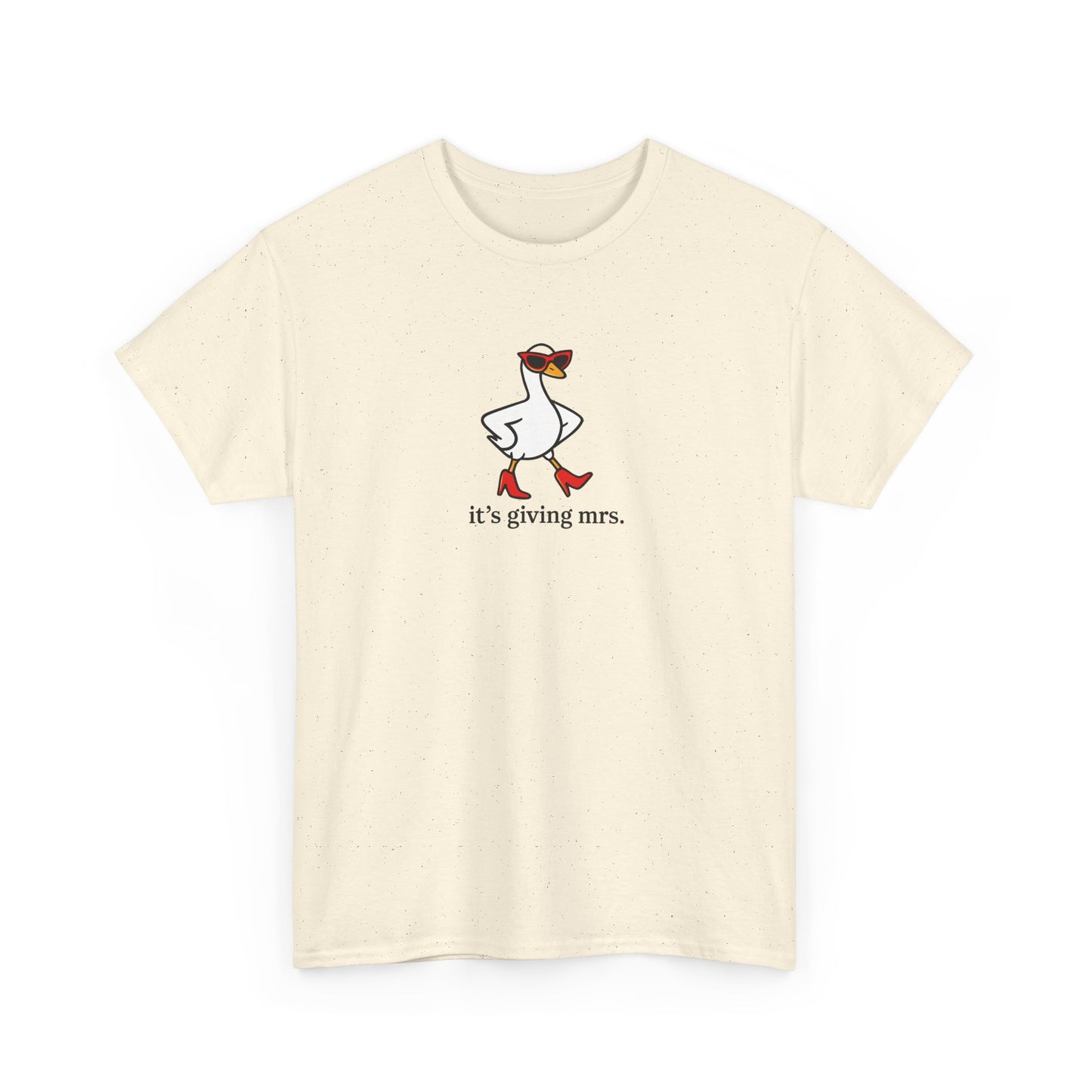 "It's Giving Mrs." Cotton T-Shirt