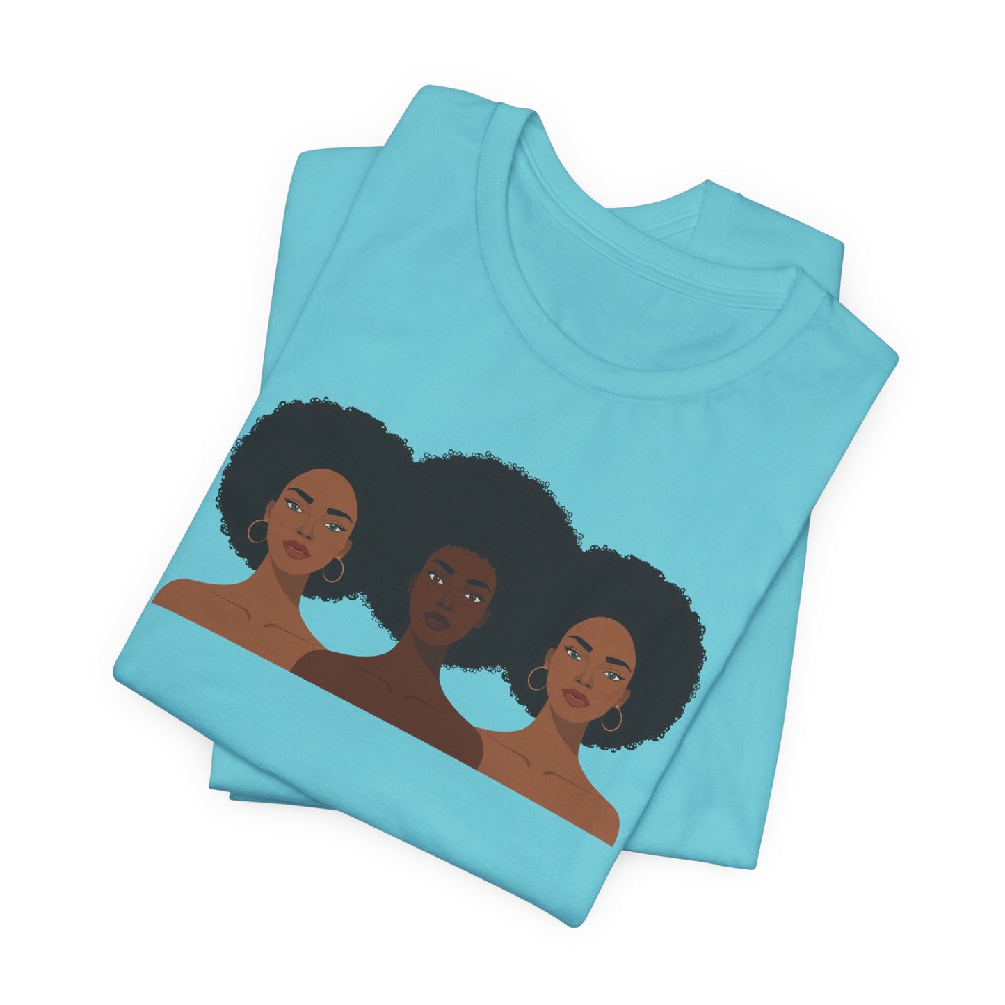 Empowering Sisterhood Tee- Black Girl Magic Shirt