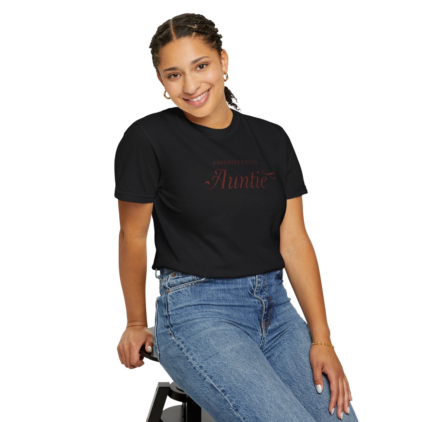 Auntie Appreciation Garment-Dyed T-shirt, Gift for Aunt