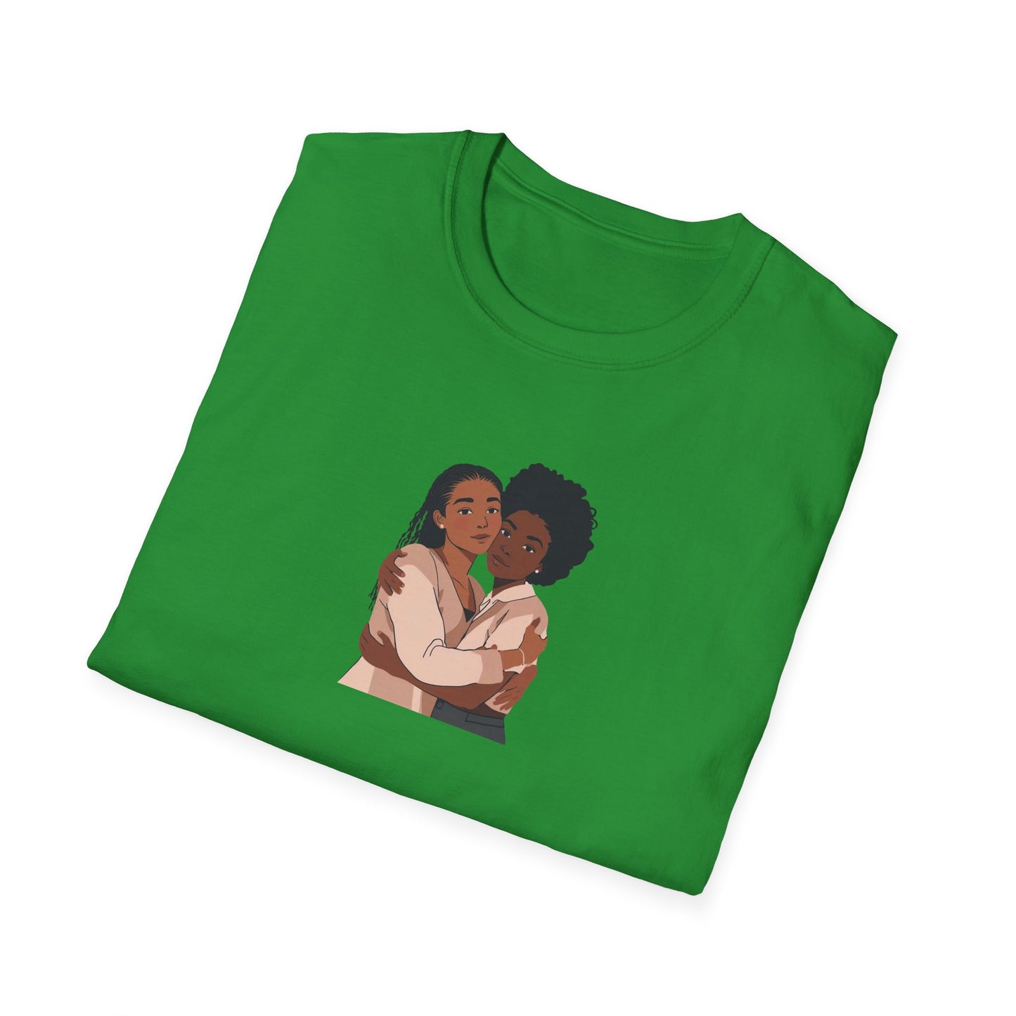 Embrace Love Friendship Tees, Black Sisterhood T-shirt