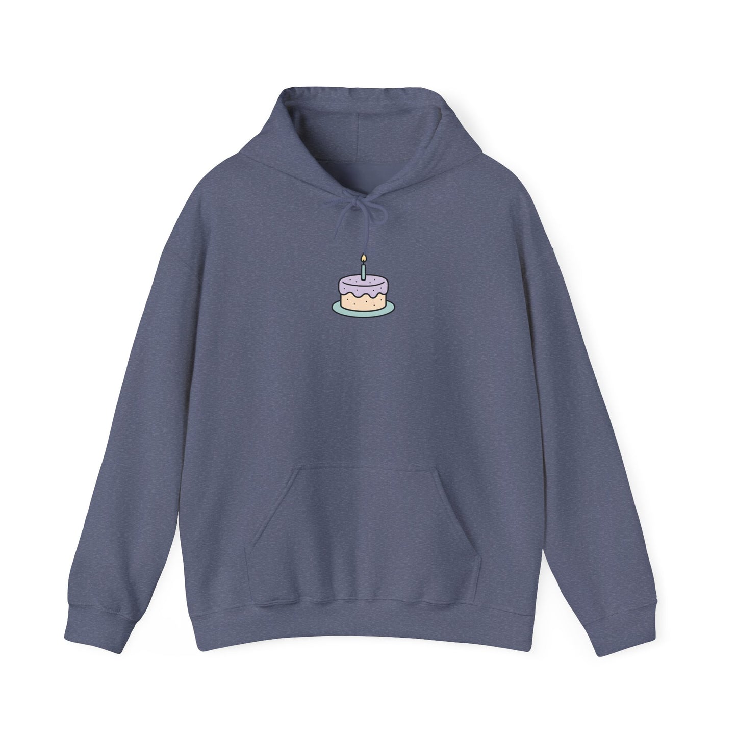 Birthday Cake Hoodie, Cute Gift for Cake Lovers