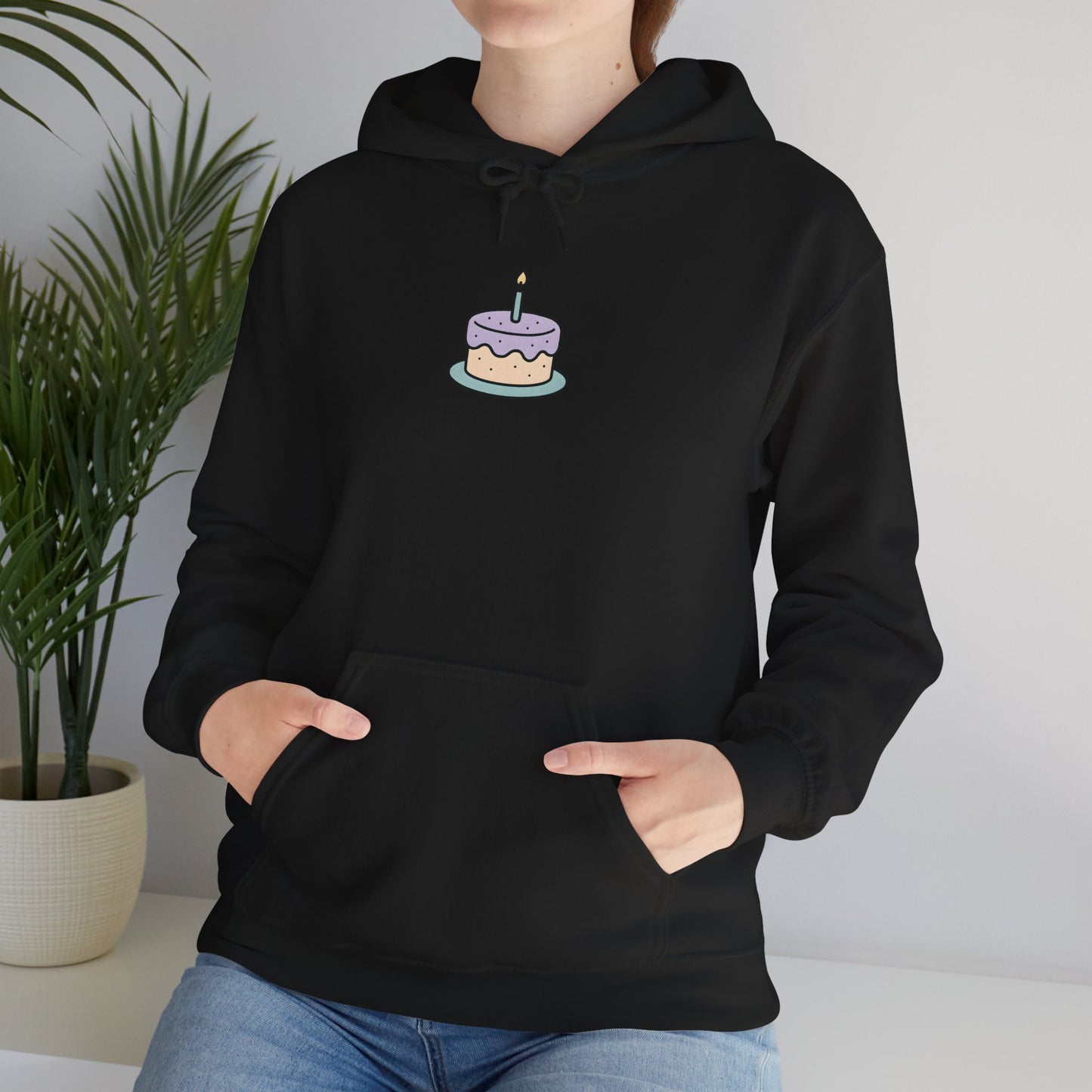 Birthday Cake Hoodie, Cute Gift for Cake Lovers