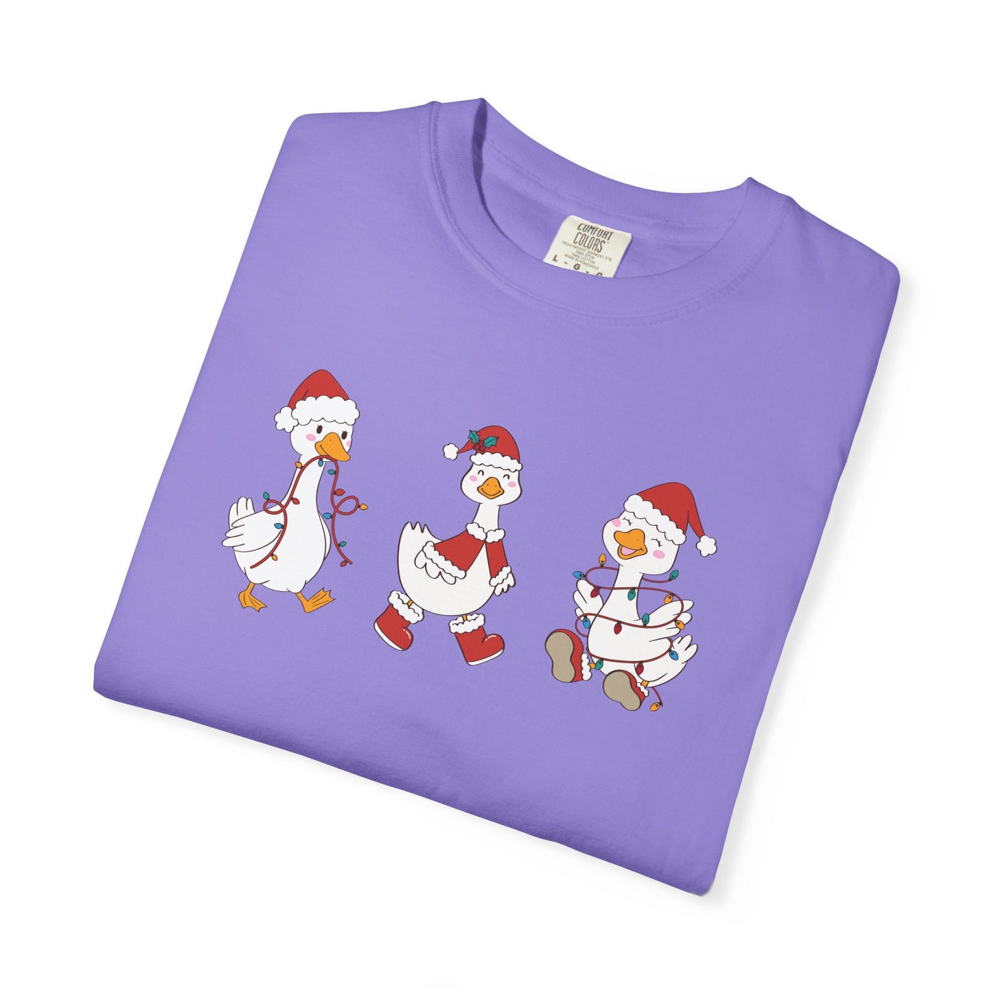 Christmas Ducks Unisex T-Shirt, Holiday Tee