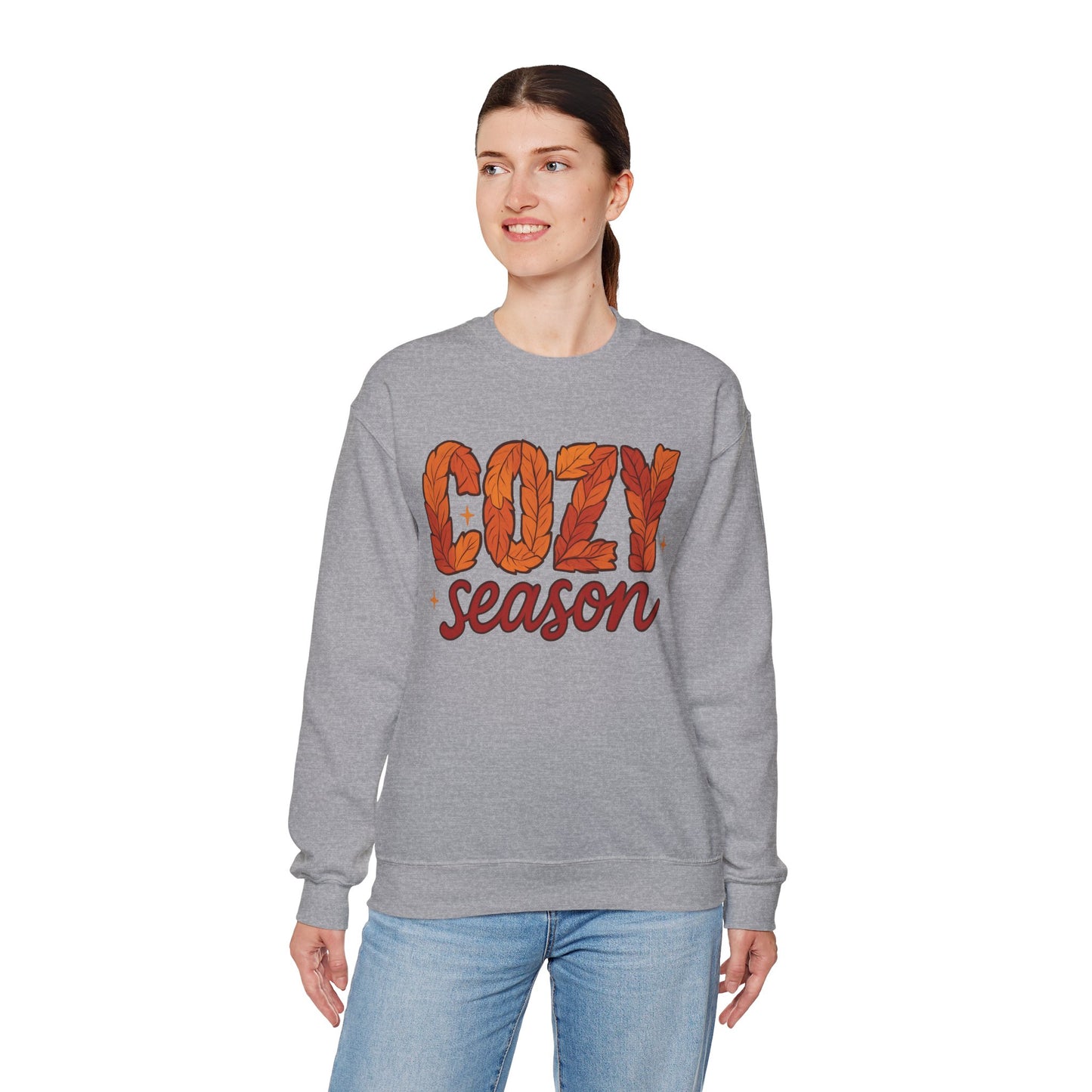 Cozy Fall Season Sweatshirt - Autumn Crewneck