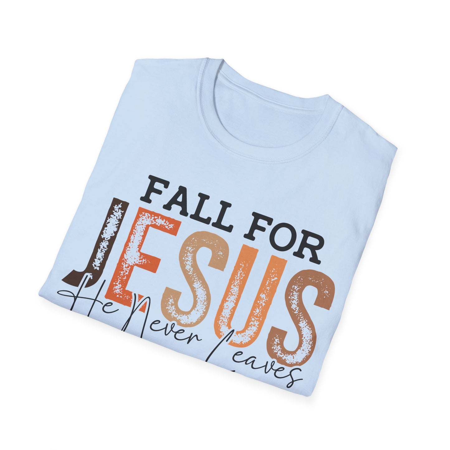 Fall for Jesus Unisex Softstyle T-Shirt