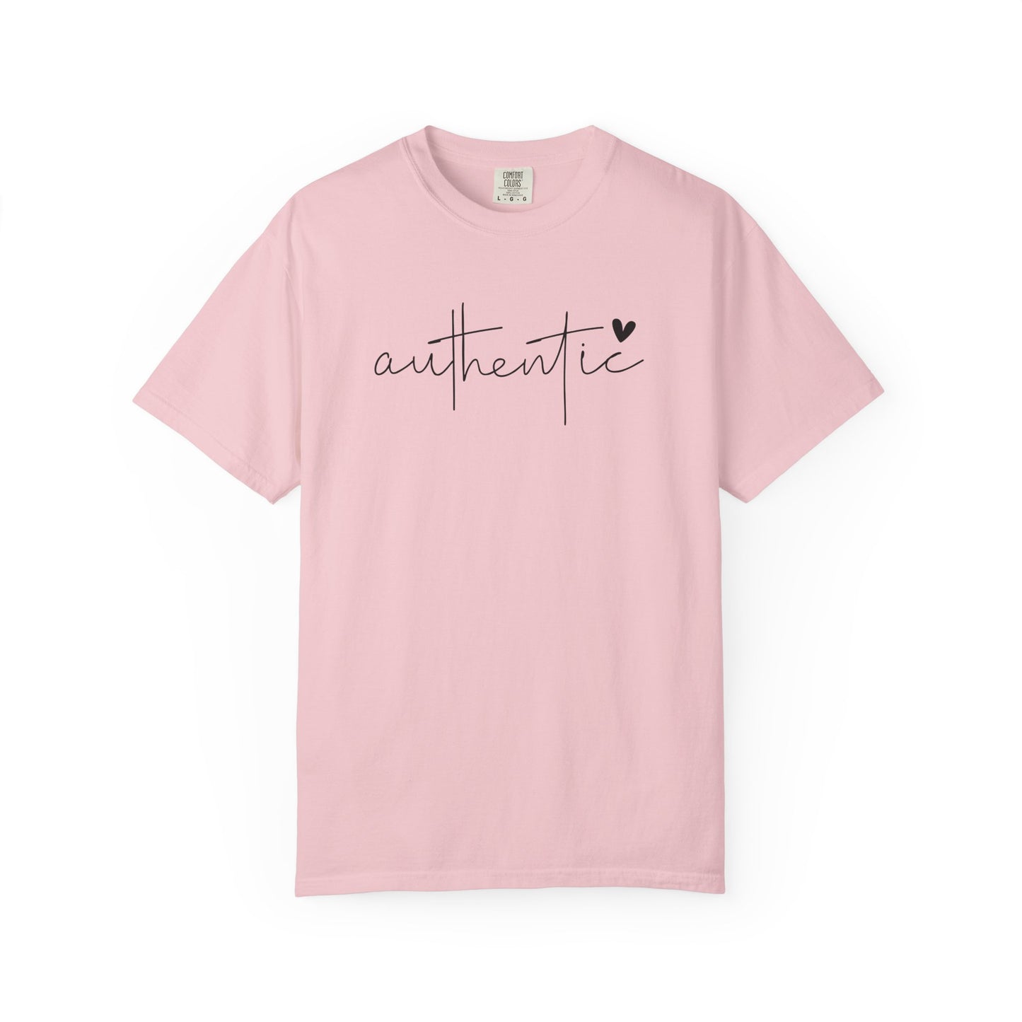 Authentic Love Unisex T-shirt - Soft Garment-Dyed Tee for Everyday Comfort