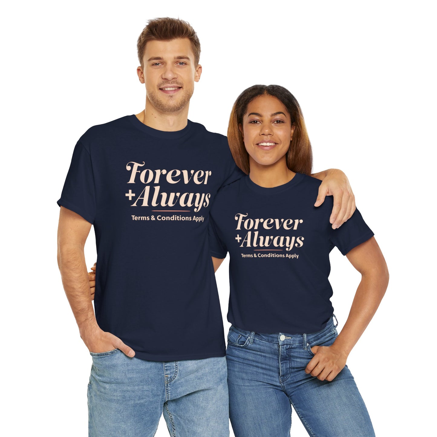 Forever & Always Couple Cotton Tee,