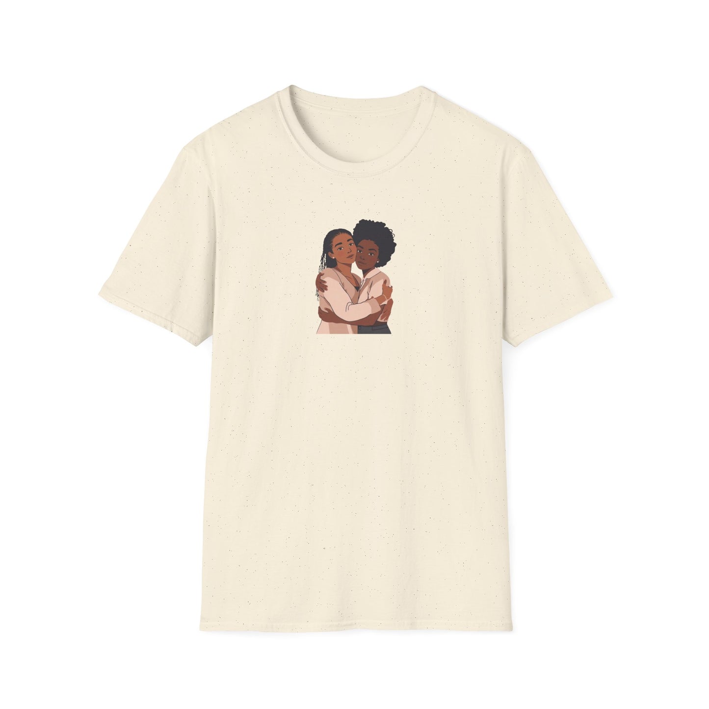 Embrace Love Friendship Tees, Black Sisterhood T-shirt