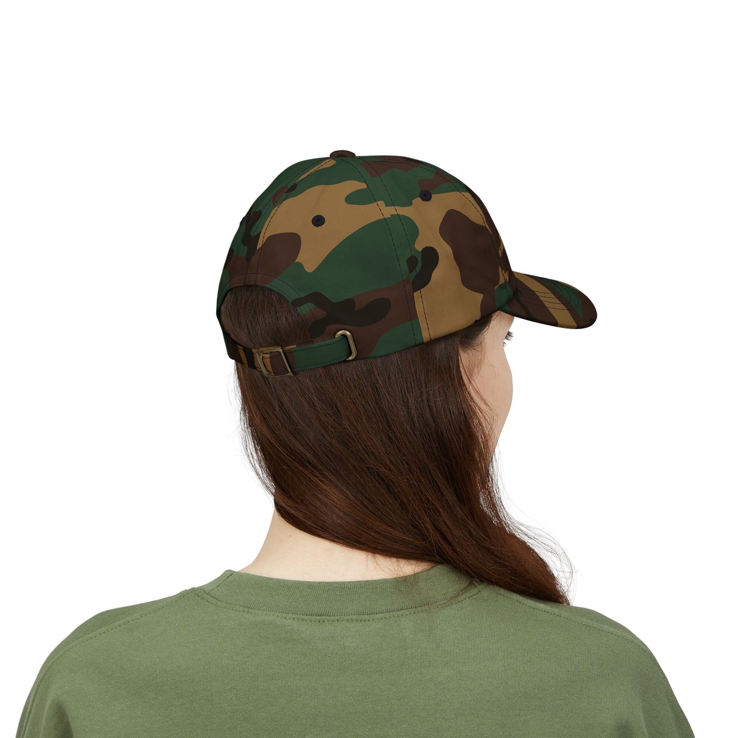 Camo Dad Cap - BRB Embroidered Hat for Outdoor Adventures, Father's Day Gift