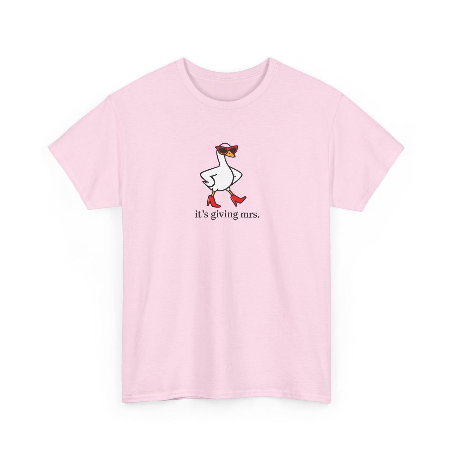 "It's Giving Mrs." Cotton T-Shirt