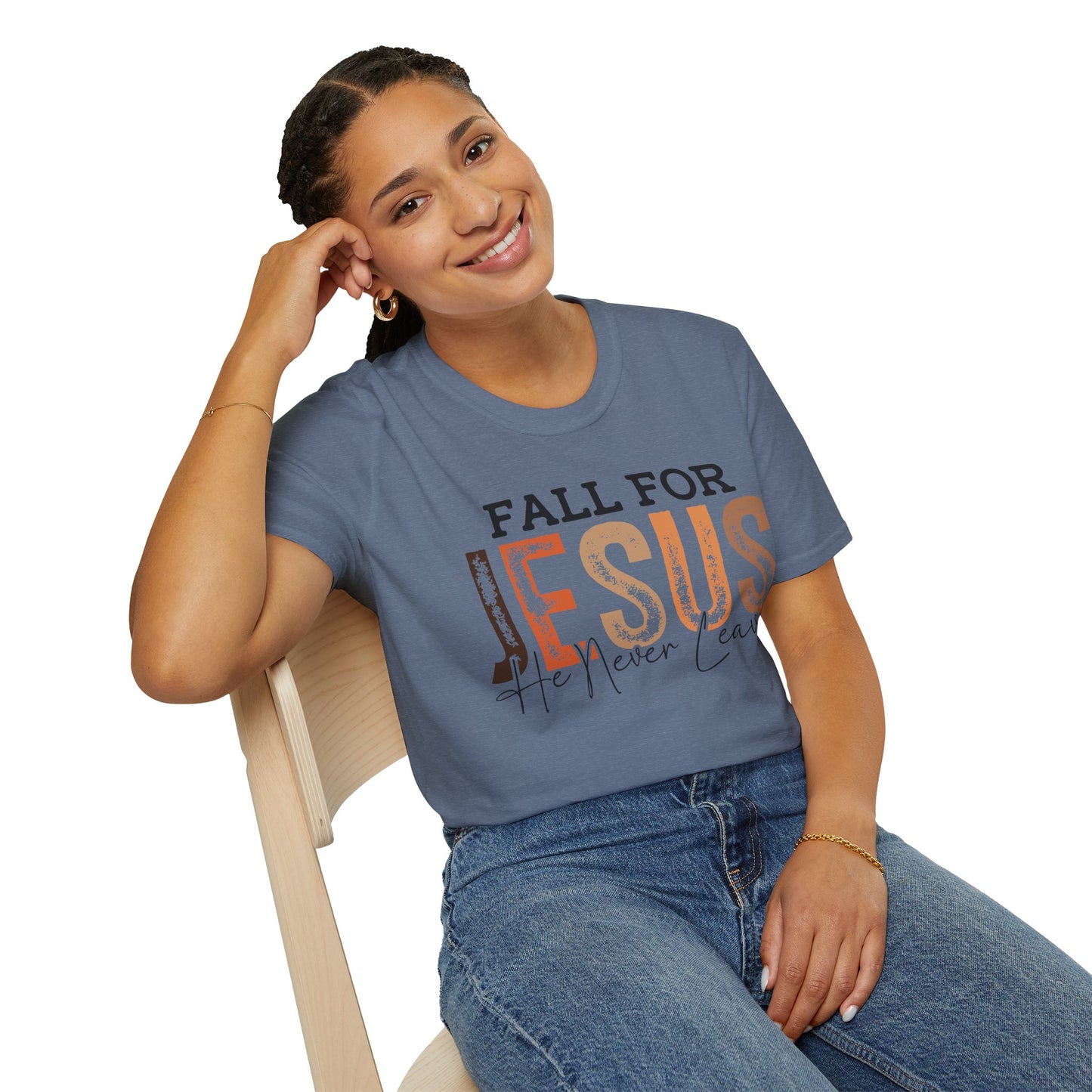 Fall for Jesus Unisex Softstyle T-Shirt
