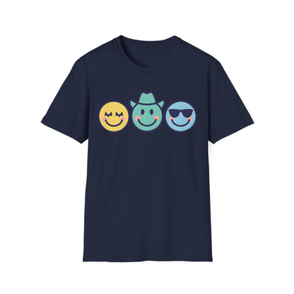 Happy Vibes Emoji T-Shirt