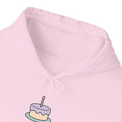 Birthday Cake Hoodie, Cute Gift for Cake Lovers