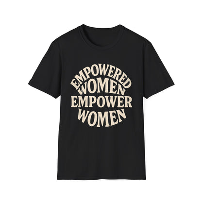 T-shirt unisexe « Femmes autonomes » | Cadeau féministe, T-shirt d'autonomisation, Vêtements pour les droits des femmes, T-shirt de motivation, Tenue décontractée