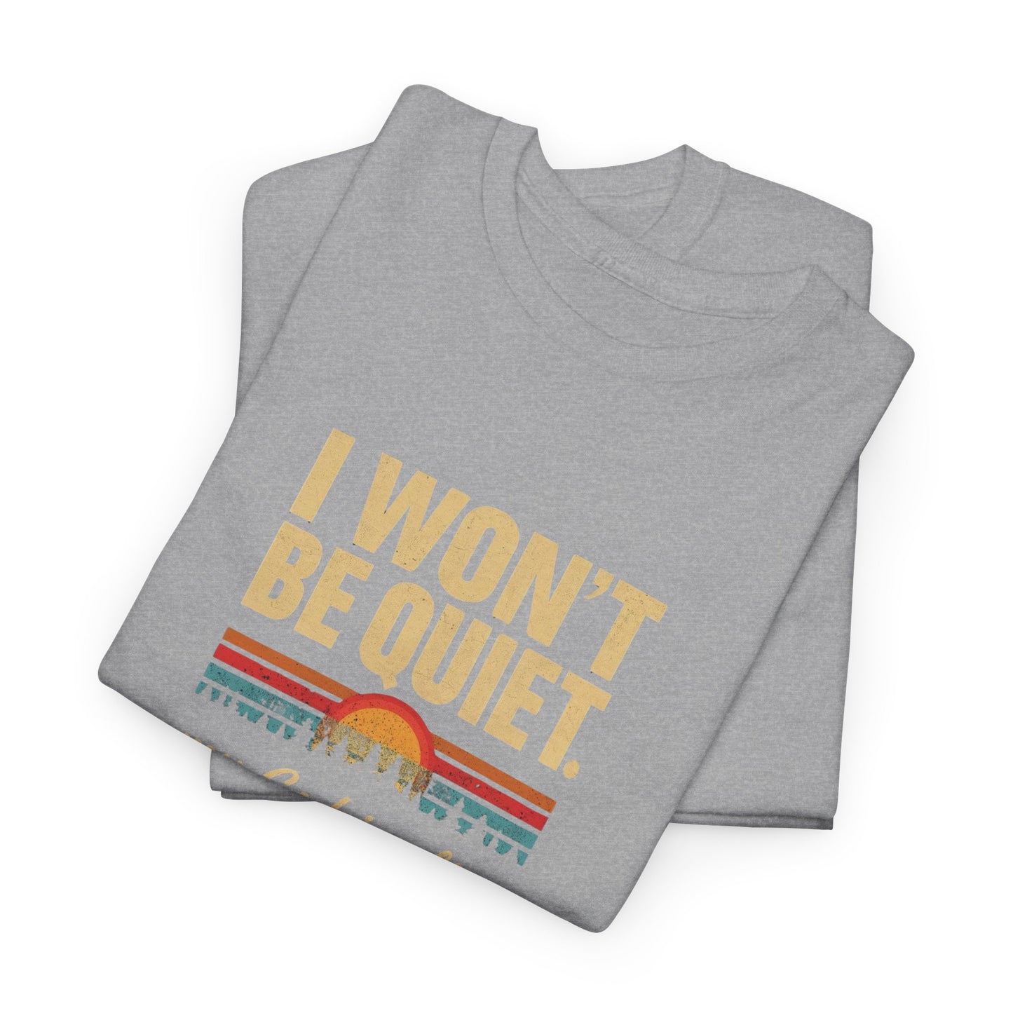I wont be quiet, my God is alive Christian & Inspirational T-shirt
