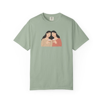 Sisterhood Graphic Tee, Cute Friendship Gift