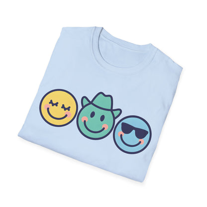 Happy Vibes Emoji T-Shirt