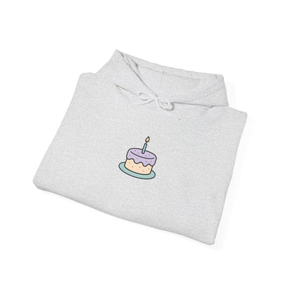 Birthday Cake Hoodie, Cute Gift for Cake Lovers