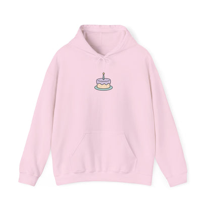 Birthday Cake Hoodie, Cute Gift for Cake Lovers