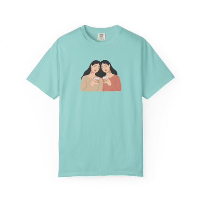 Sisterhood Graphic Tee, Cute Friendship Gift