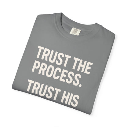 T-shirt unisexe inspirant - Faites confiance au processus, T-shirt motivant, tenue décontractée, idée cadeau, confort au quotidien