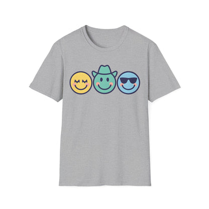 Happy Vibes Emoji T-Shirt