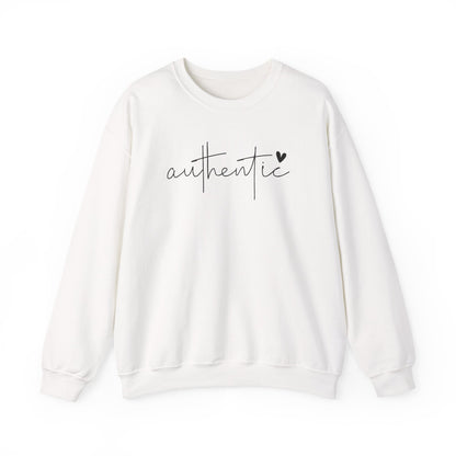 Be Authentic Inspirational Sweathshirt