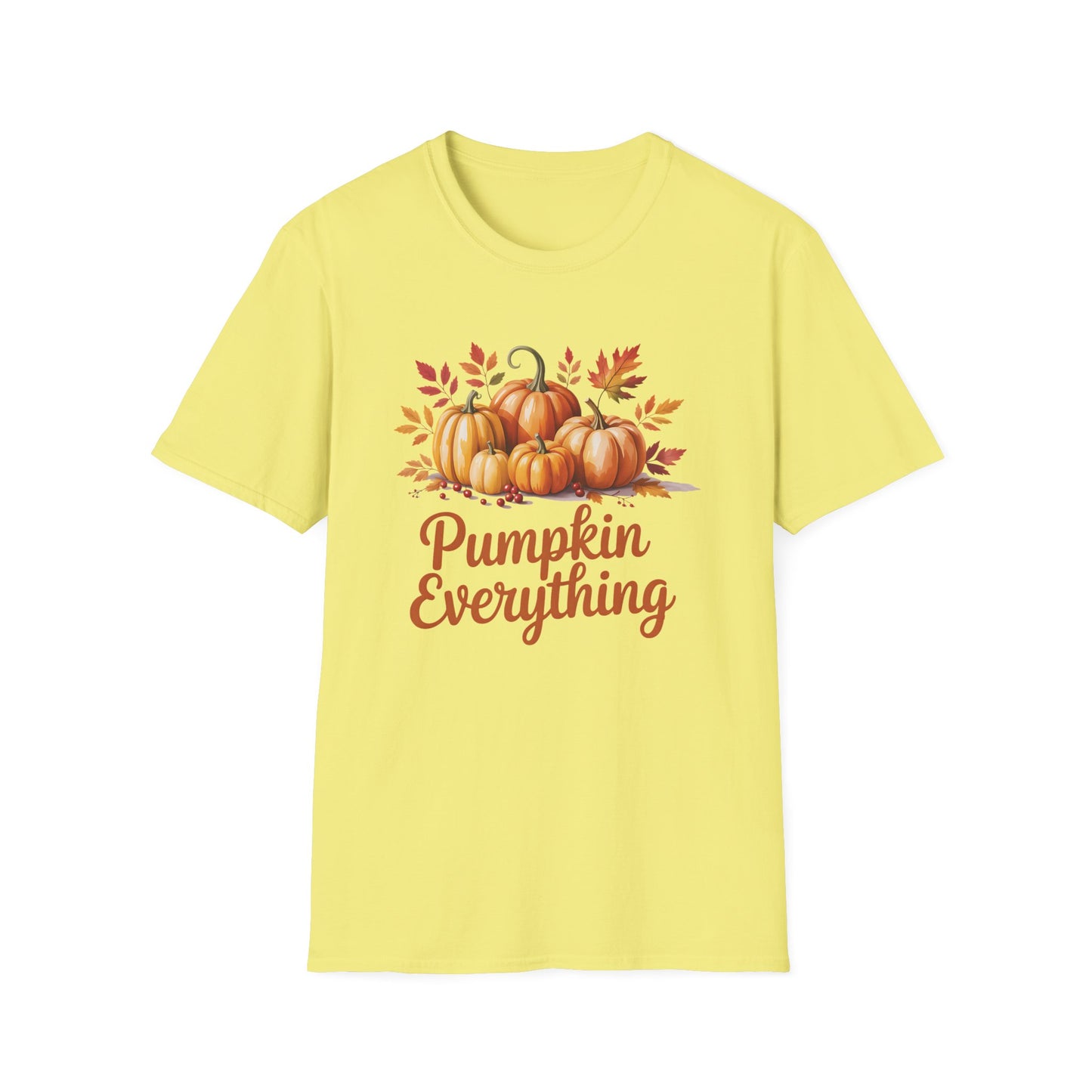 Autumn Pumpkin Everything T-Shirt | Cozy Graphic Tee for Fall