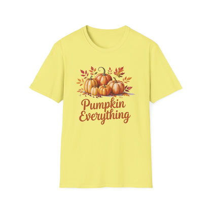 Autumn Pumpkin Everything T-Shirt | Cozy Graphic Tee for Fall