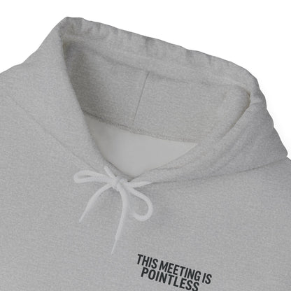 This Meeting is Pointless Hoodie, Office Jokes Hoodie