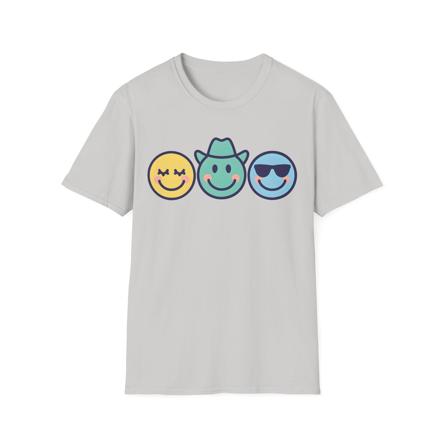 Happy Vibes Emoji T-Shirt