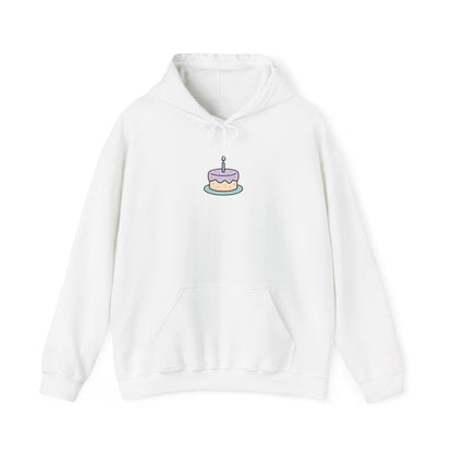 Birthday Cake Hoodie, Cute Gift for Cake Lovers