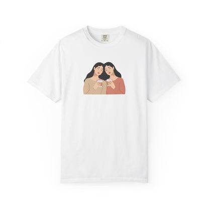 Sisterhood Graphic Tee, Cute Friendship Gift