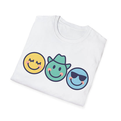 Happy Vibes Emoji T-Shirt