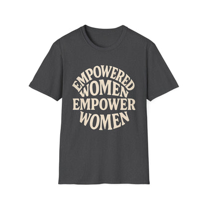 T-shirt unisexe « Femmes autonomes » | Cadeau féministe, T-shirt d'autonomisation, Vêtements pour les droits des femmes, T-shirt de motivation, Tenue décontractée