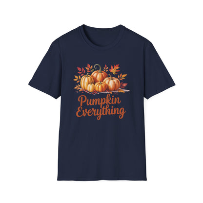 Autumn Pumpkin Everything T-Shirt | Cozy Graphic Tee for Fall