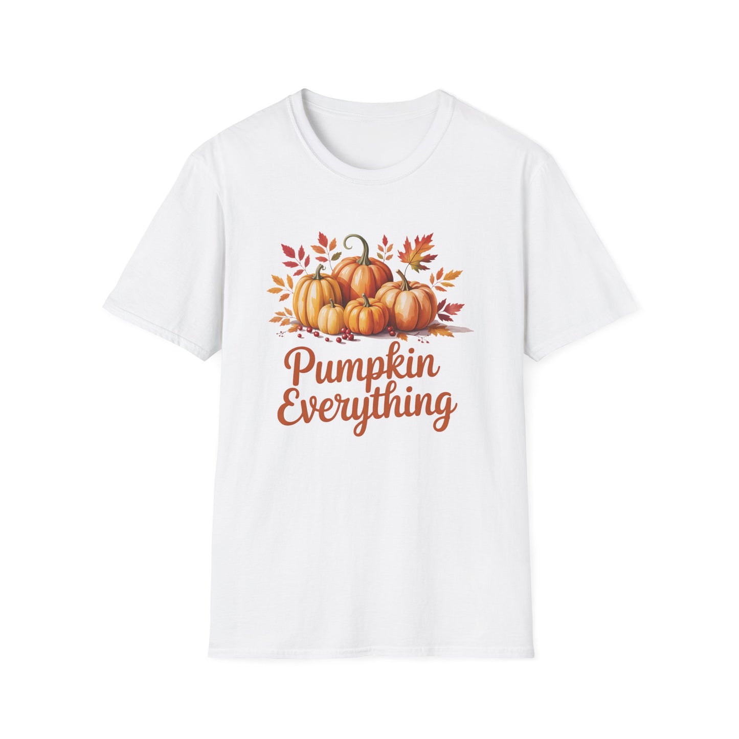 Autumn Pumpkin Everything T-Shirt | Cozy Graphic Tee for Fall