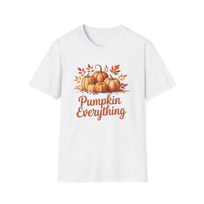 Autumn Pumpkin Everything T-Shirt | Cozy Graphic Tee for Fall