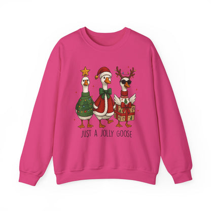 Christmas Goose Sweatshirt, Funny Holiday Sweatshirt