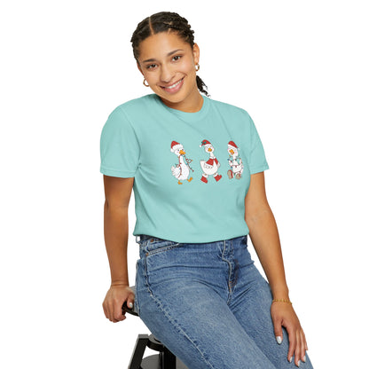 Christmas Ducks Unisex T-Shirt, Holiday Tee